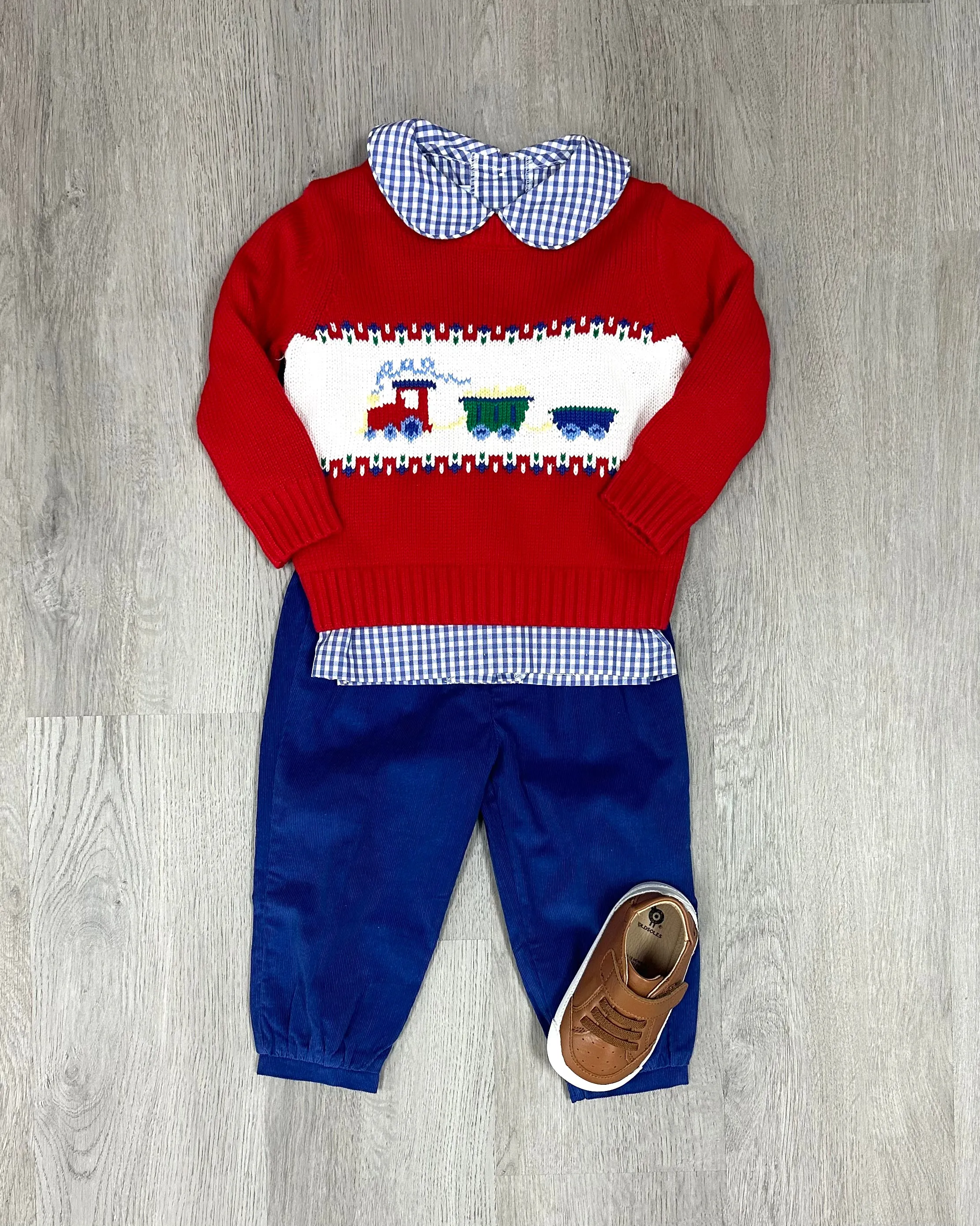 Banded Pant - Royal Corduroy