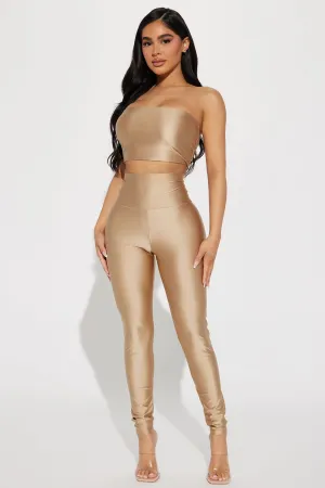 Blame It On Me Legging Set - Mocha
