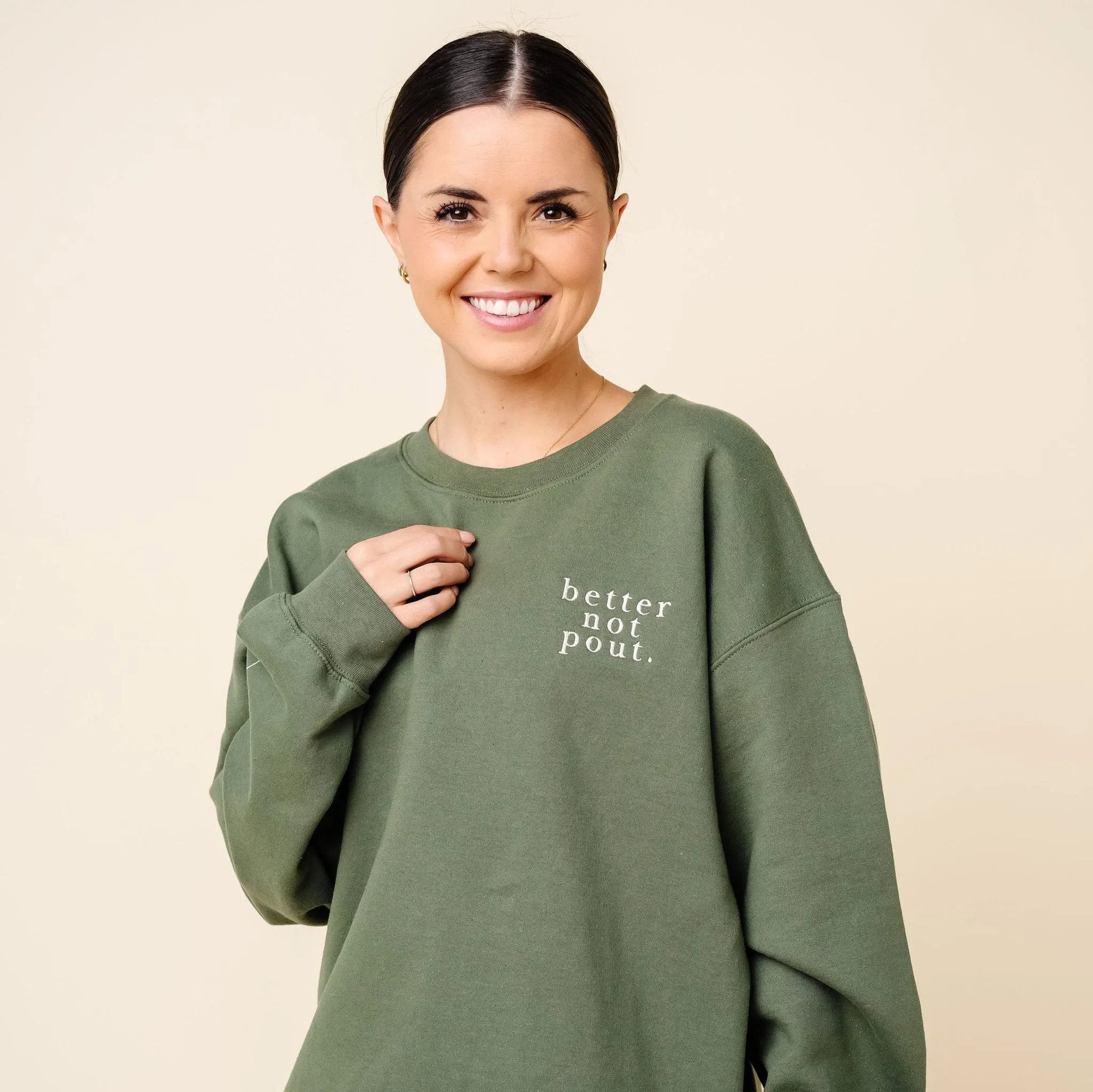 Lou Lou Crew - Better Not Pout - Green