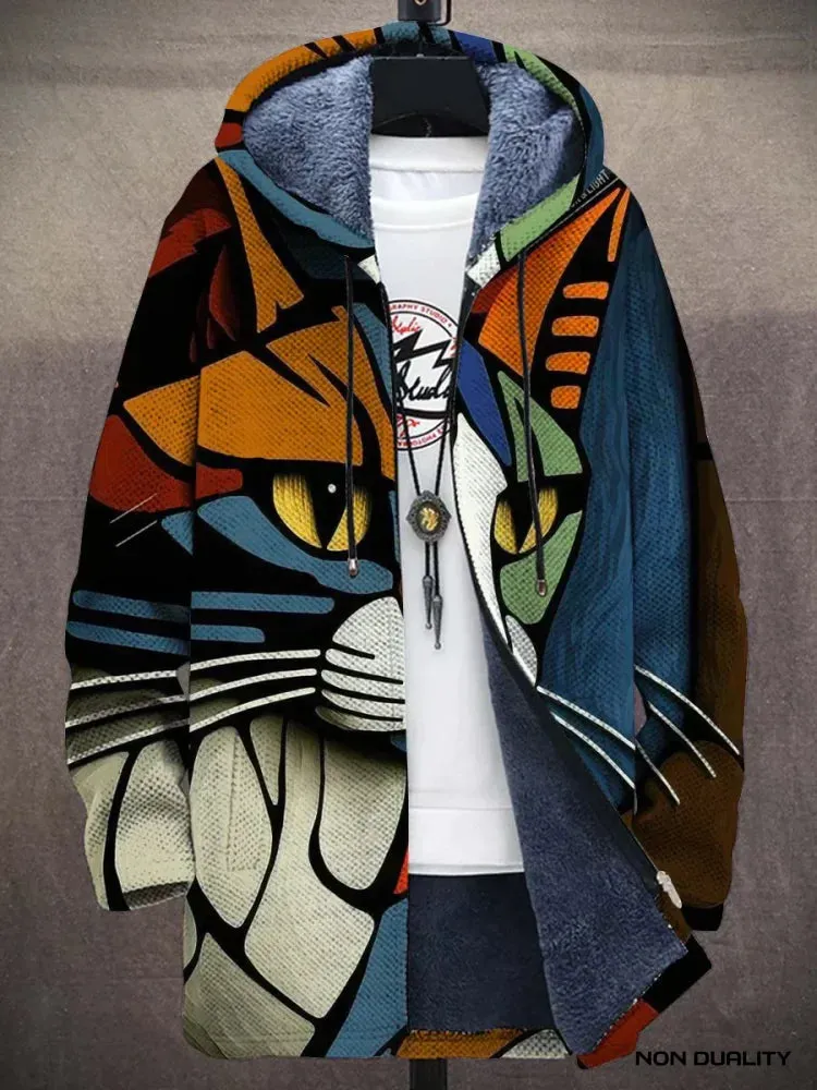 Non Duality | Feline Hooded Cardigan
