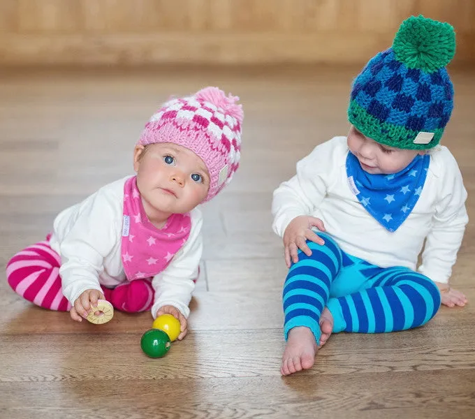 Pink Bobble Hat