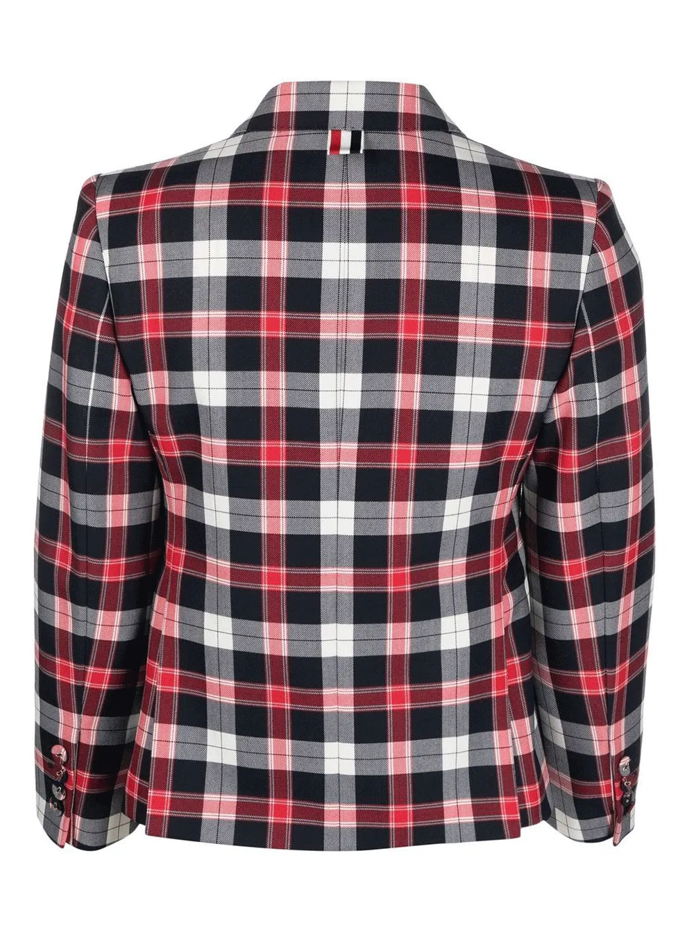 Tartan Twill High Armhole Sport Coat
